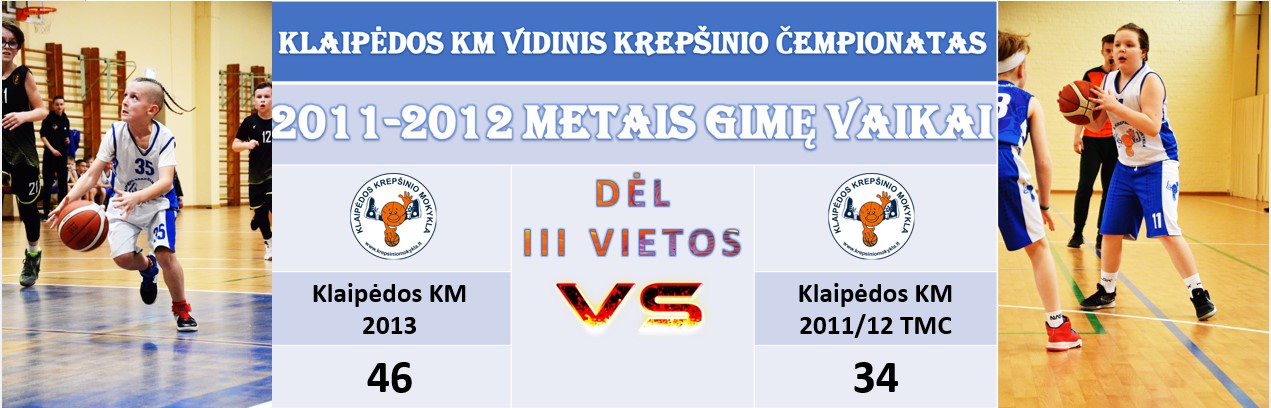 DĖL III VIETOS KKM2013 PRIE KKM201112