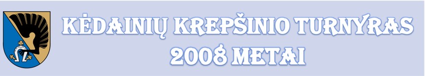 KĖDAINIŲ TURNYRAS 2008 METAI