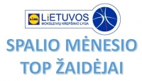 MKL SPALIO MĖNESIO TOP ŽAIDĖJAI