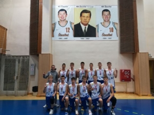 Klaipėdos KM U16 (2004 m.) Šiaulių krepšinio turnyre iškovojo I vietą