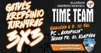 19-asis 3x3 krepšinio turnyras „TimeTeam“ pasiūlys naujovių!