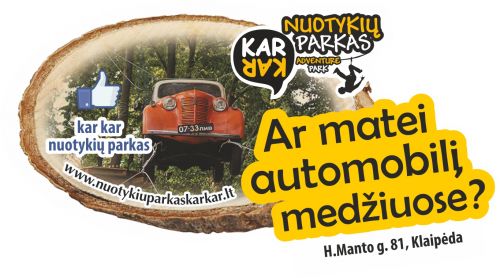 Nuotykiu Parkas Kar Kar